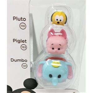 Disney Tsum Tsum Series 1 - Dumbo (124), Piglet (153), Pluto (110)